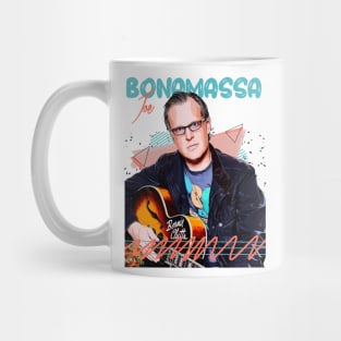 Retro Joe Bonamassa Fan ART Design Mug